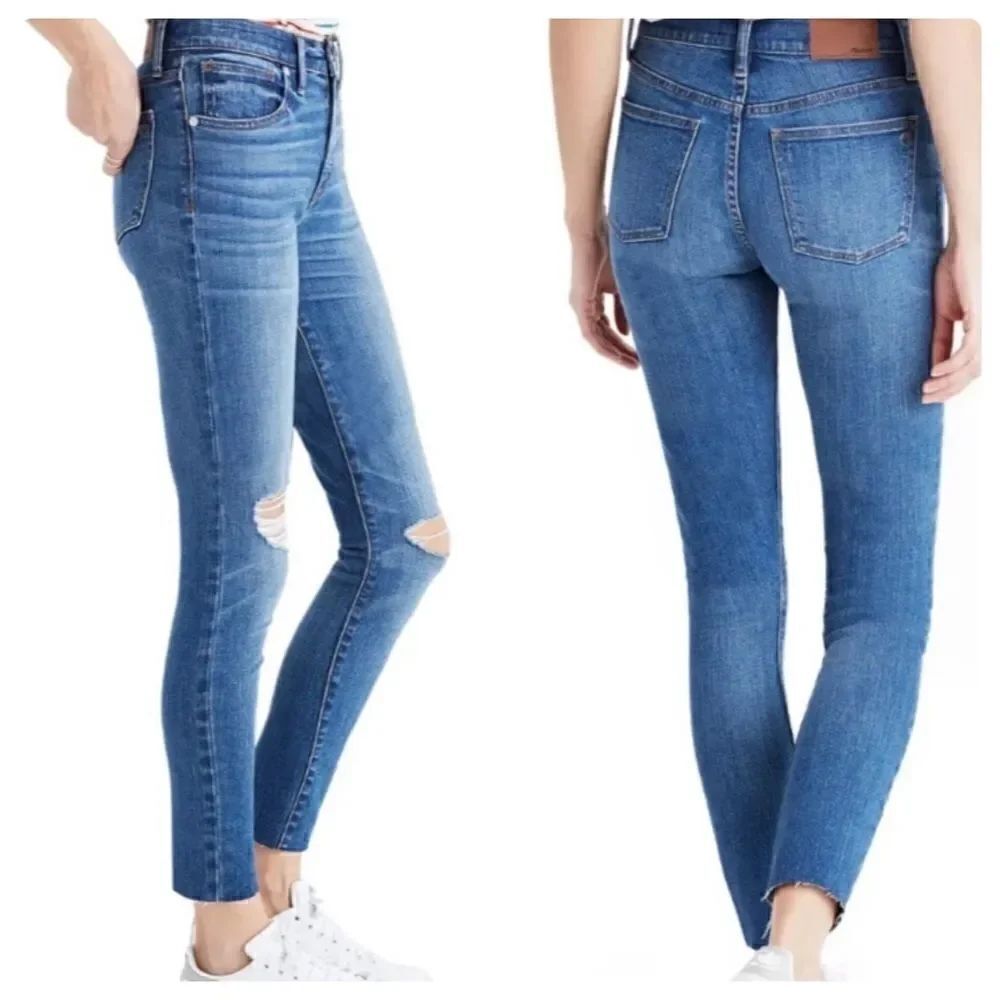 Madewell 9” High Riser Skinny Skinny Crop Sz 24